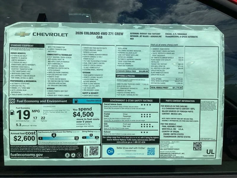 2026 Chevrolet Colorado Z71 - Photo 11