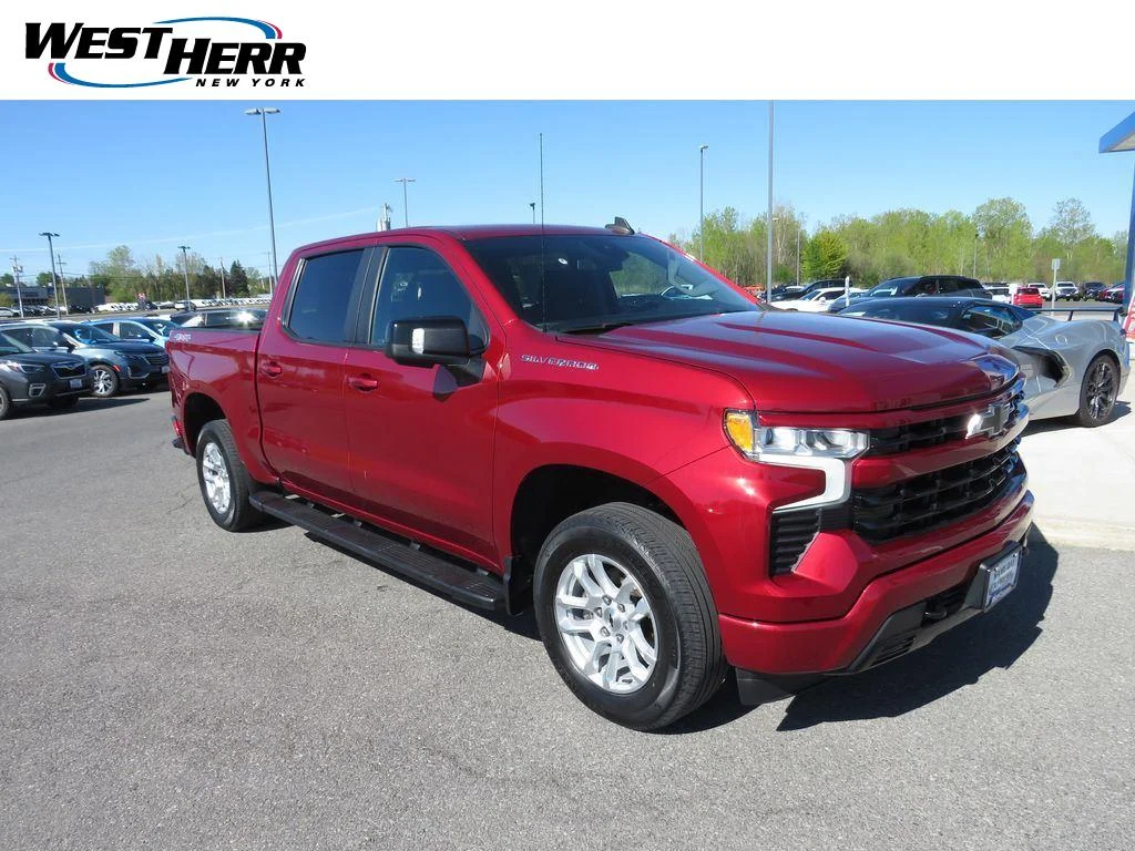 Used 2022 Cherry Red Chevrolet RST image 1