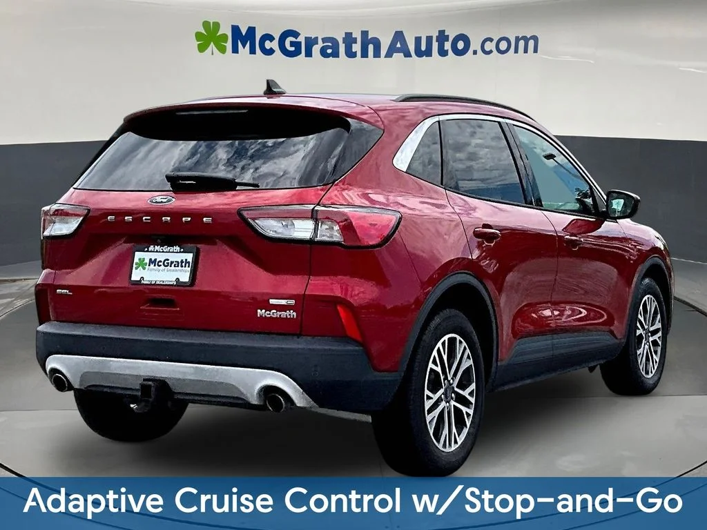 Used 2020 Red Ford SEL image 8