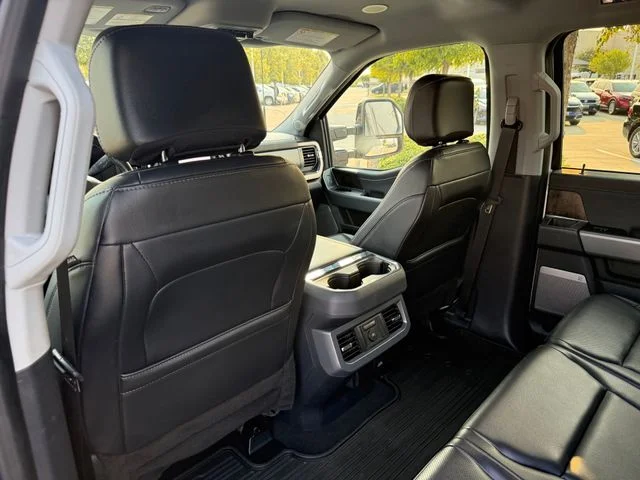 Used 2024 White Metallic Ford Lariat image 36