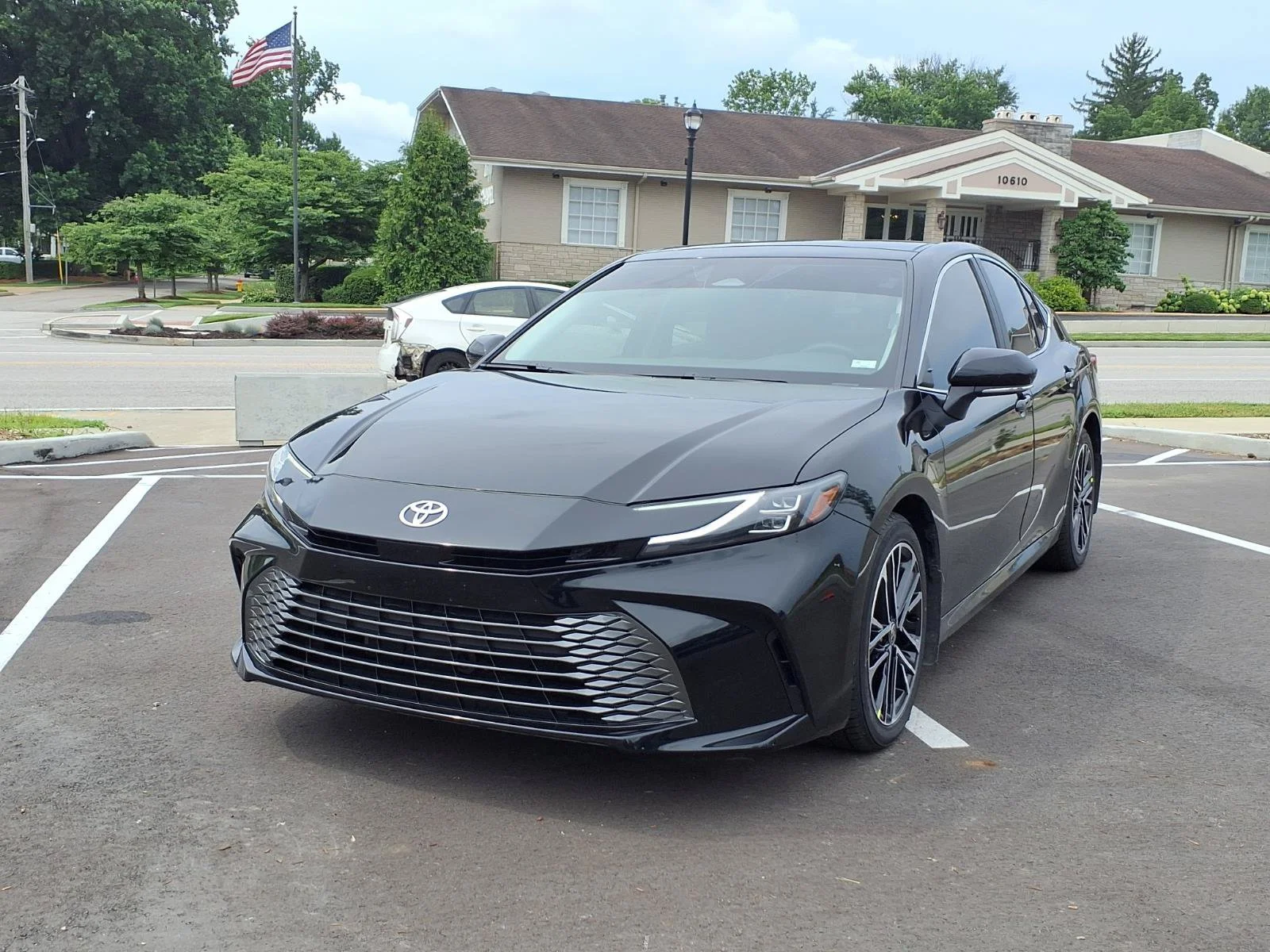 Certified Used 2025 Midnight Black Metallic Toyota XLE image 29