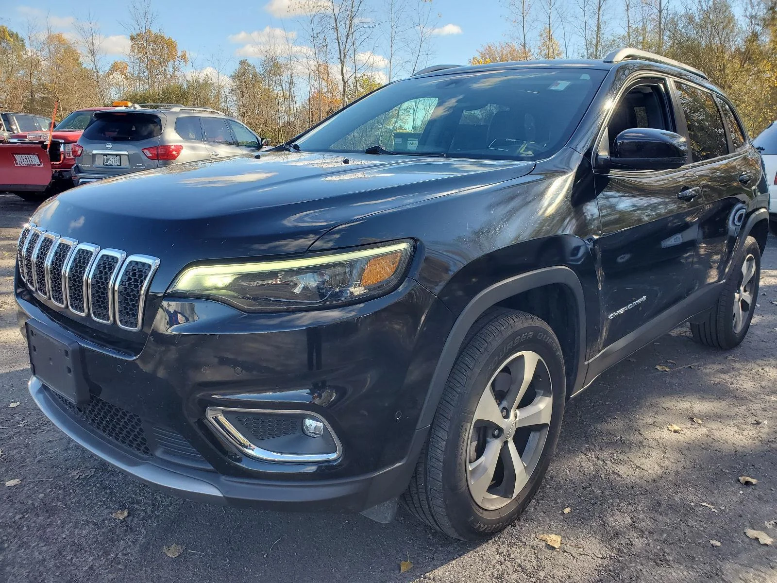 Used 2021 Diamond Black Crystal Pearlcoat Jeep Limited image 4