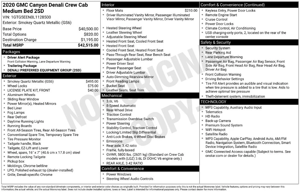Used 2020 Gray GMC Denali image 40