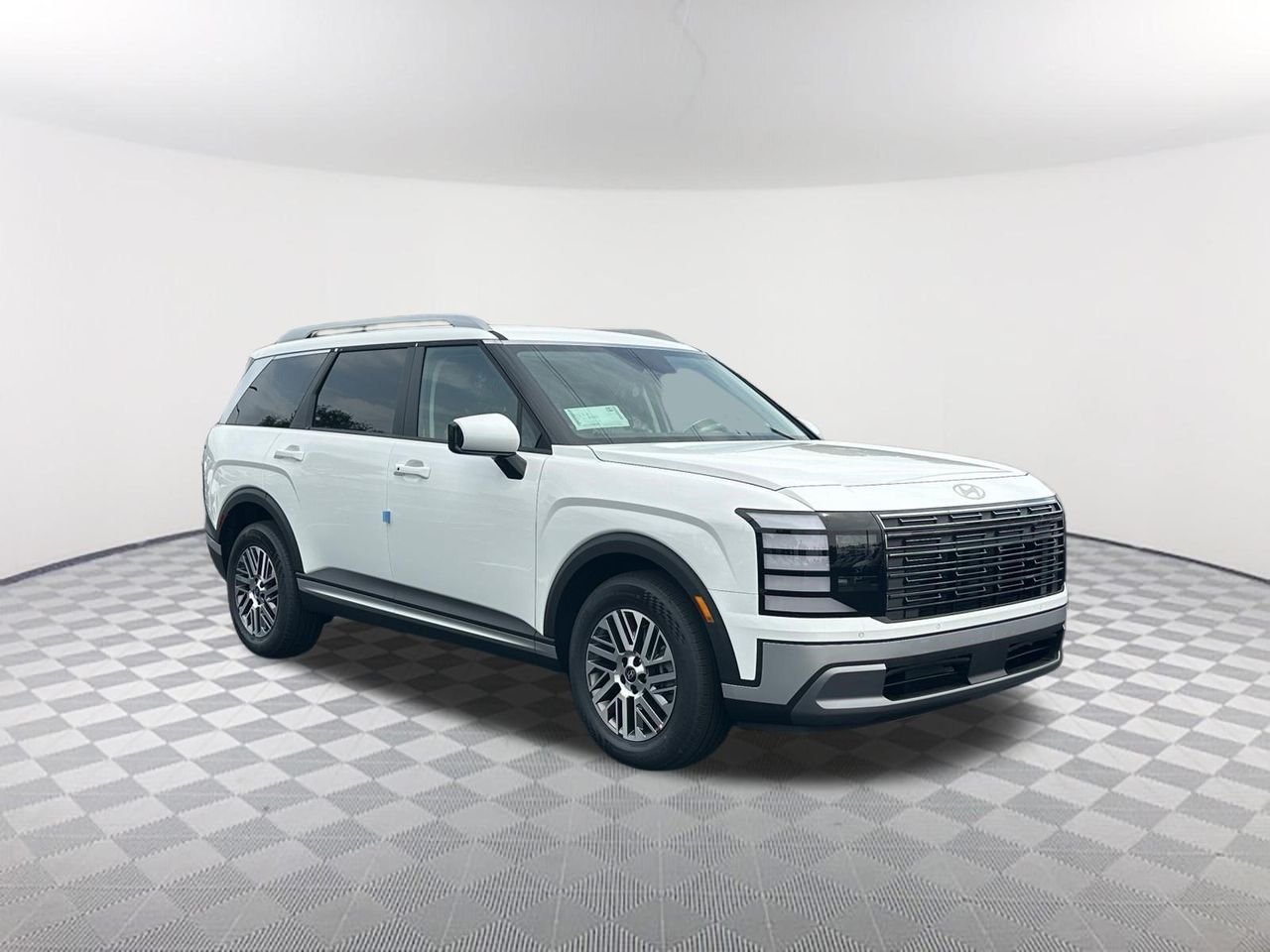 New 2026 Creamy White Pearl Hyundai SEL 7P image 3