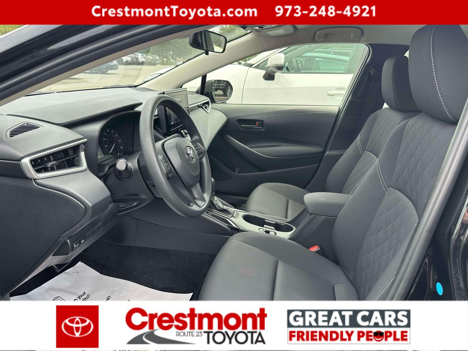 Certified Used 2023 Midnight Black Metallic Toyota LE image 16