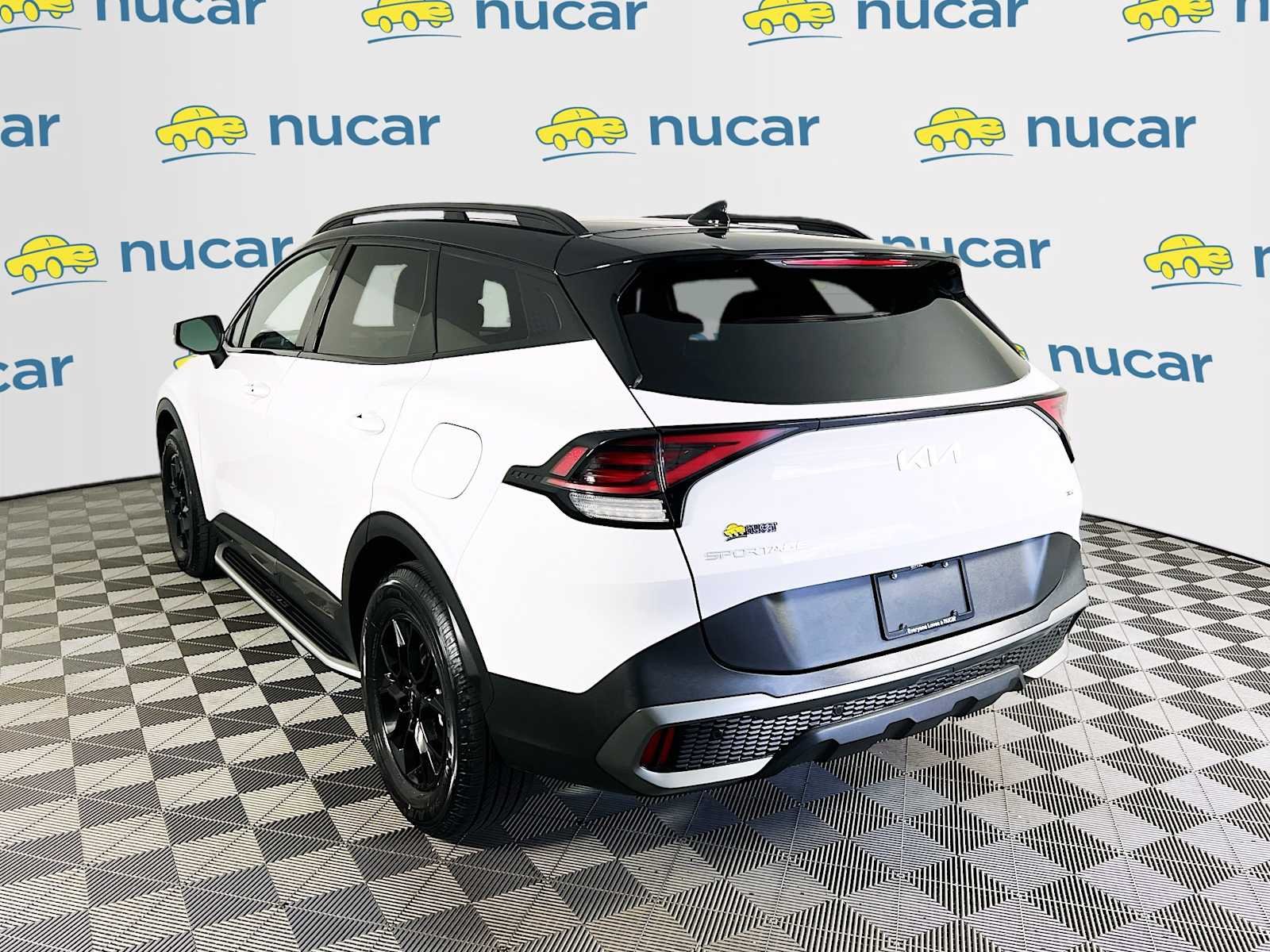 Used 2023 Glacier White Pearl/Ebony Black Roof Kia X-Pro Prestige image 5