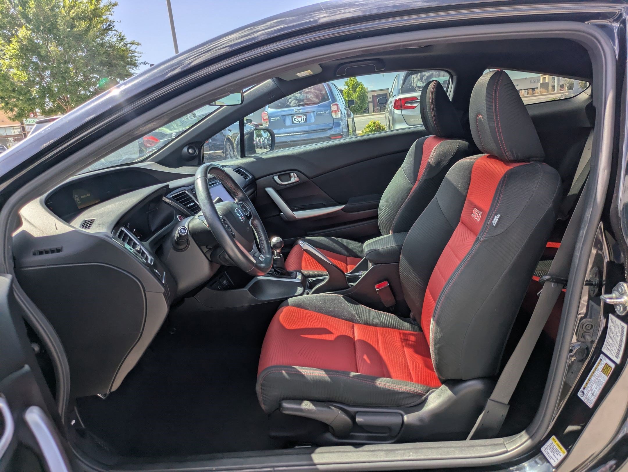 Used 2015 Crystal Black Pearl Honda Si image 14
