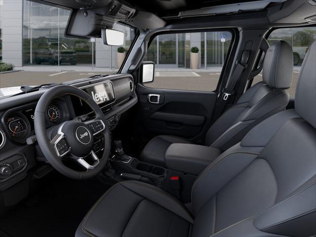 New 2025 Granite Crystal Metallic Clear-Coat Exterior Paint Jeep Sahara image 48
