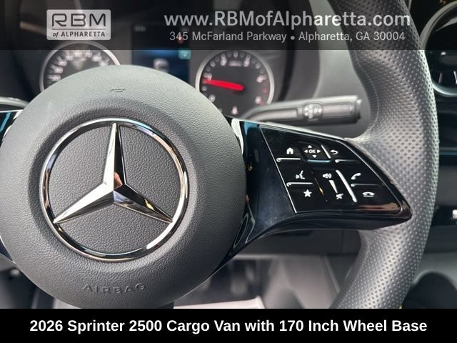New 2026 Arctic White Mercedes-Benz 2500 with 170 Inch Wheel Base image 16