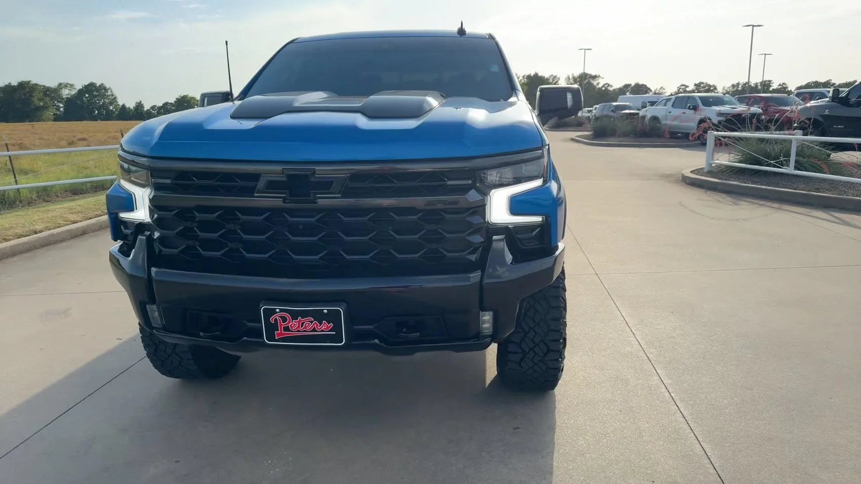 Used 2024 Glacier Blue Metallic Chevrolet ZR2 image 4