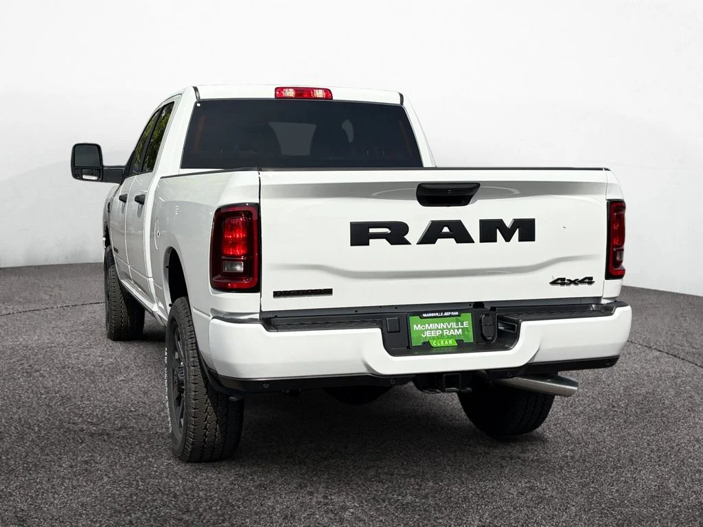 New 2026 Bright White Clear-Coat Exterior Paint RAM Big Horn image 3