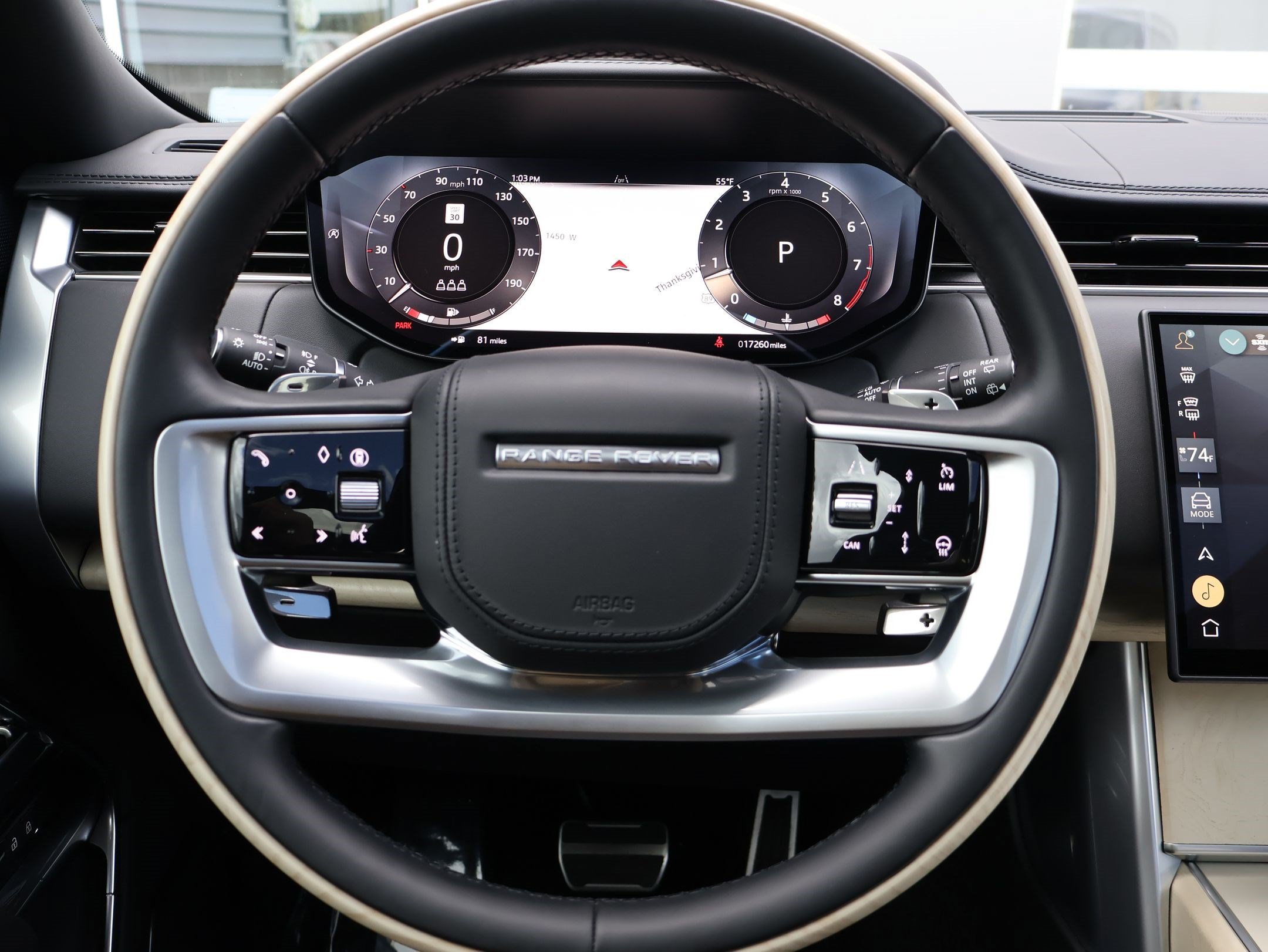 Used 2025 Santorini Black Metallic Land Rover SV image 14