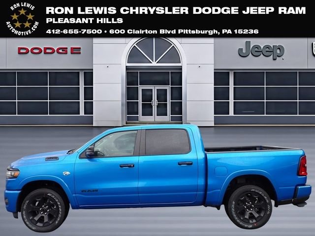 New 2026 Hydro Blue Pearl-Coat Exterior Paint RAM Big Horn/Lone Star image 1