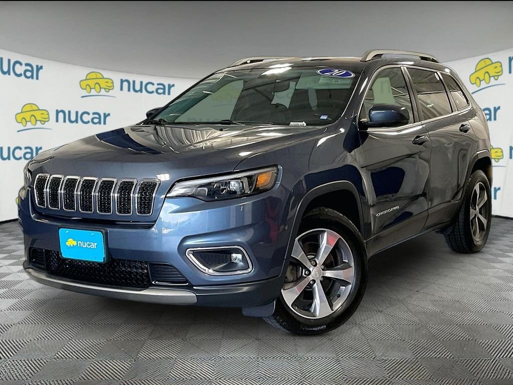 Used 2020 Blue Jeep Limited image 3