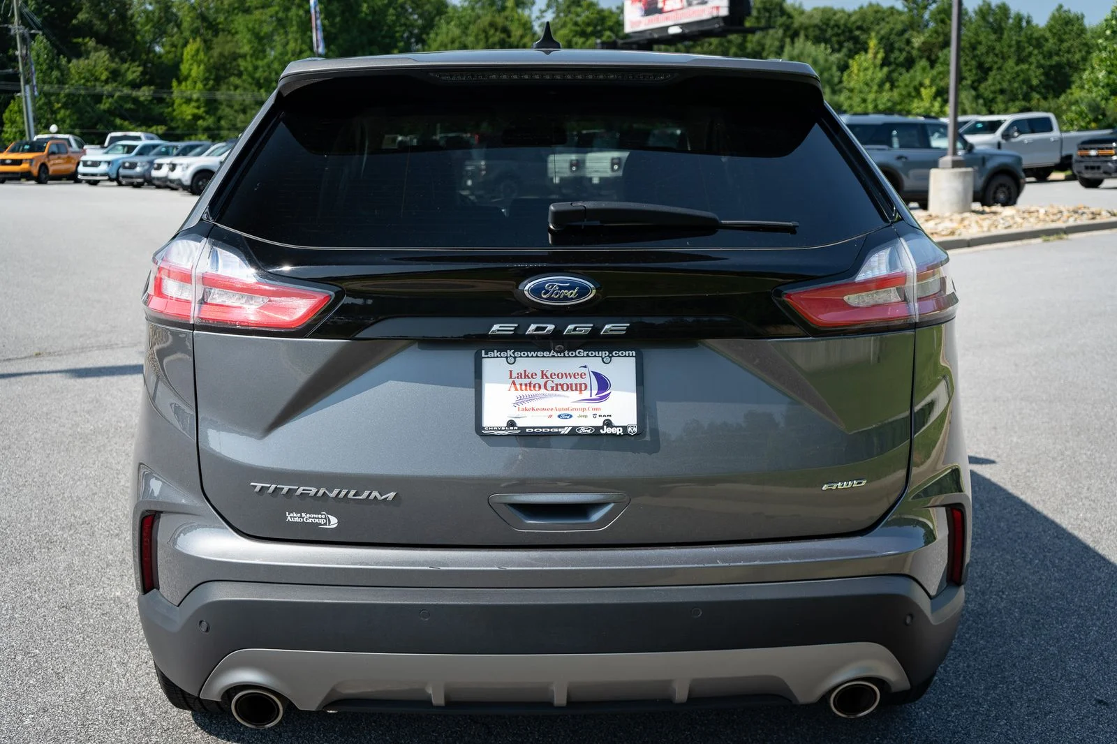 Used 2024 Gray Ford Titanium image 8