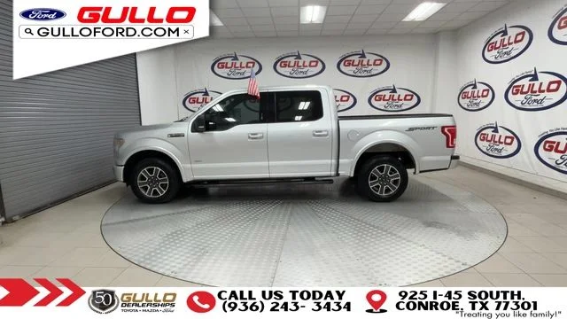 Used 2015 Ingot Silver Ford XLT image 5