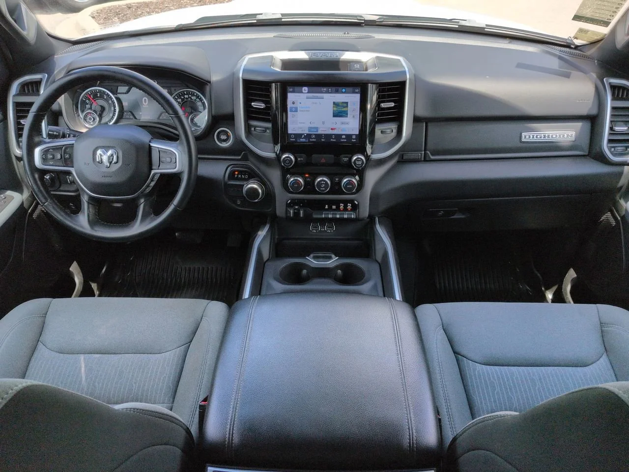 Used 2022 Bright White Clearcoat Ram Big Horn image 15