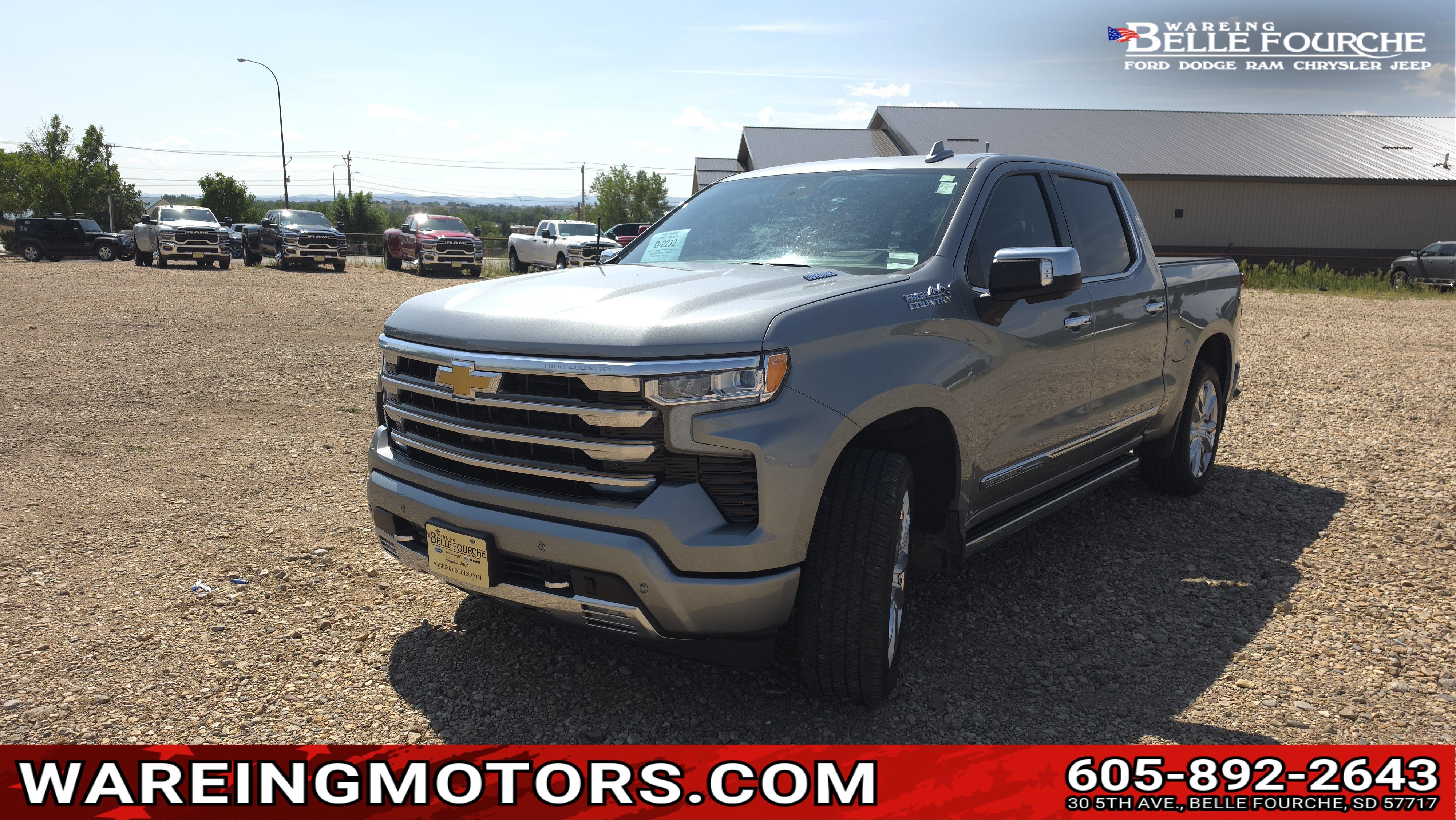 Used 2025 Sterling Gray Metallic Chevrolet High Country image 1