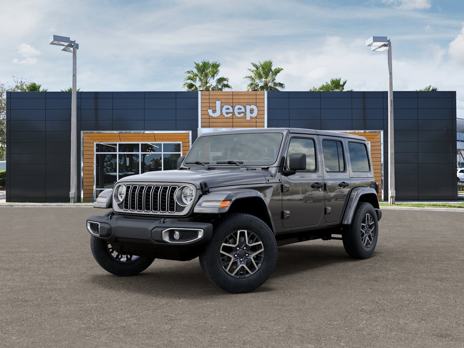 New 2026 Granite Crystal Metallic Clearcoat Jeep Sahara image 27