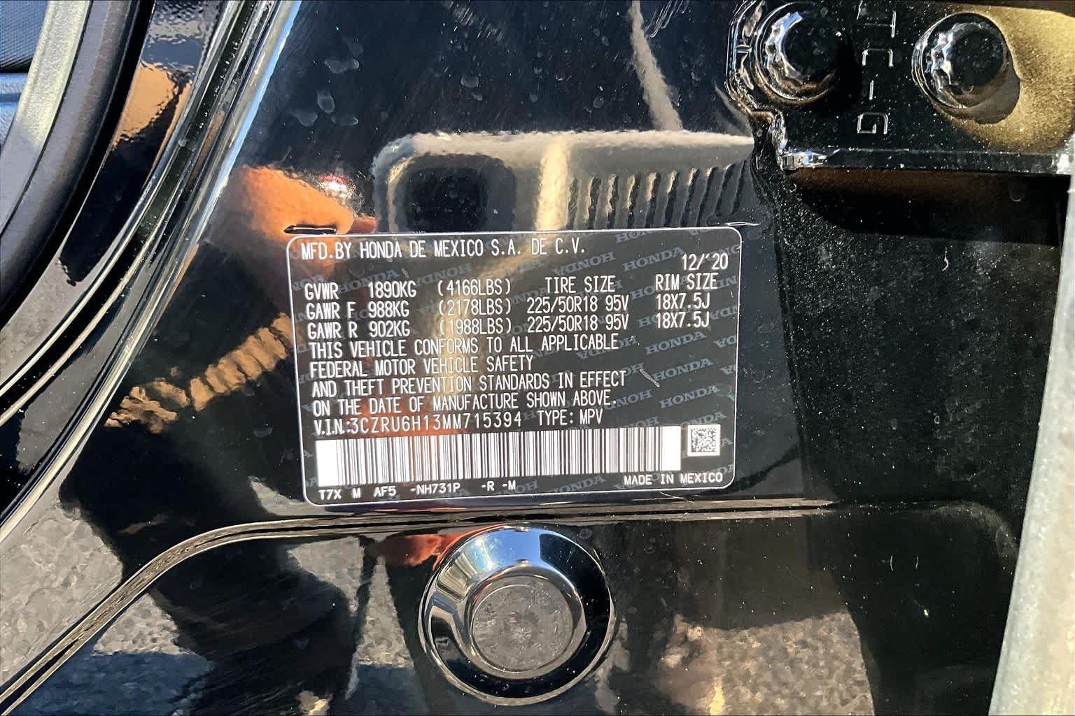 Used 2021 Crystal Black Pearl Honda Sport image 35