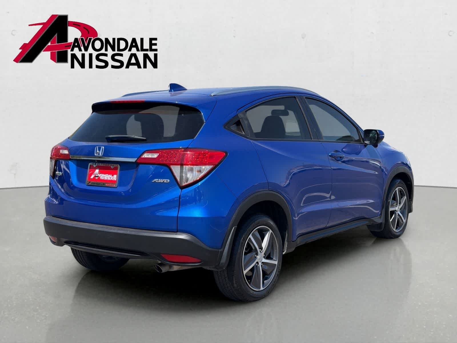 Used 2021 Aegean Blue Metallic Honda EX image 5