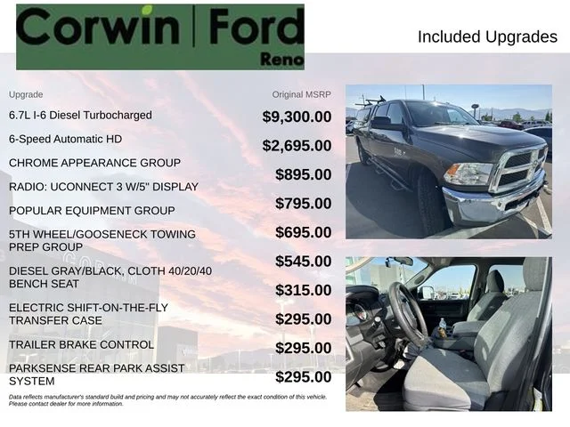 Used 2018 Gray Ram Tradesman image 8
