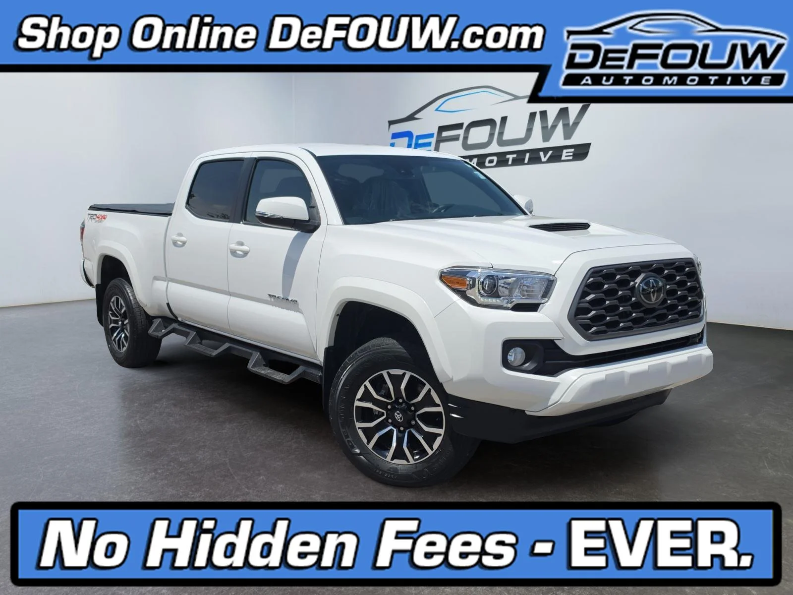 Used 2021 WHITE Toyota TRD Sport image 1