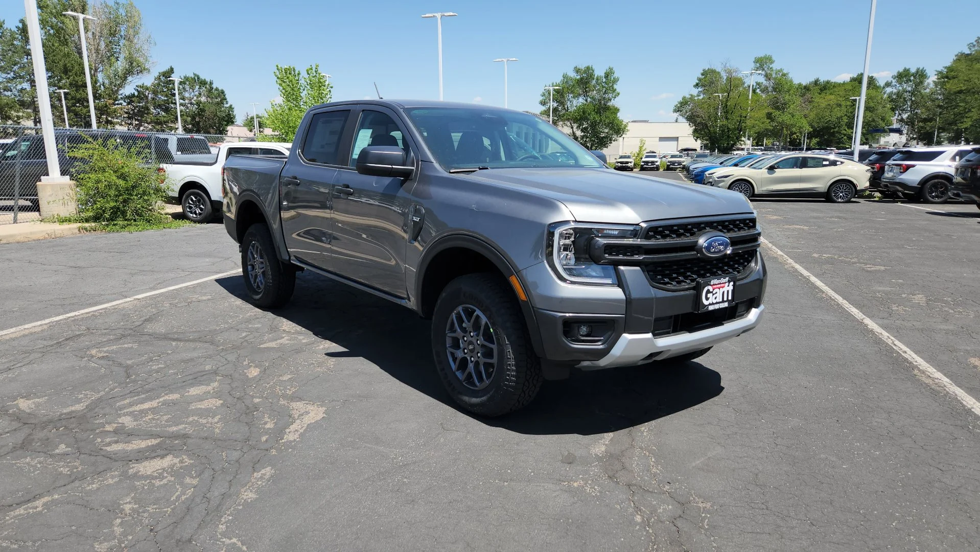 New 2026 Carbonized Gray Metallic Ford XLT image 9