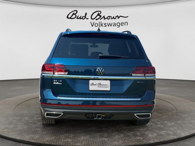 Certified Used 2023 Tourmaline Blue Metallic Volkswagen 3.6L V6 SE w/Technology image 4