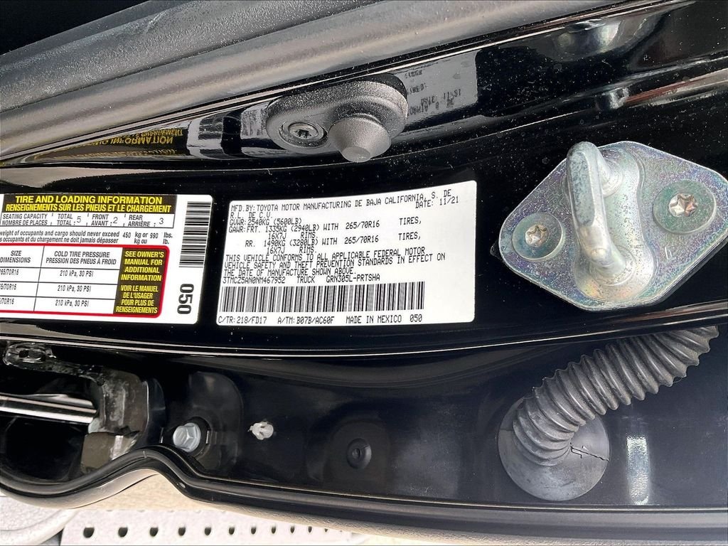 Used 2022 Black Toyota TRD Off-Road image 33