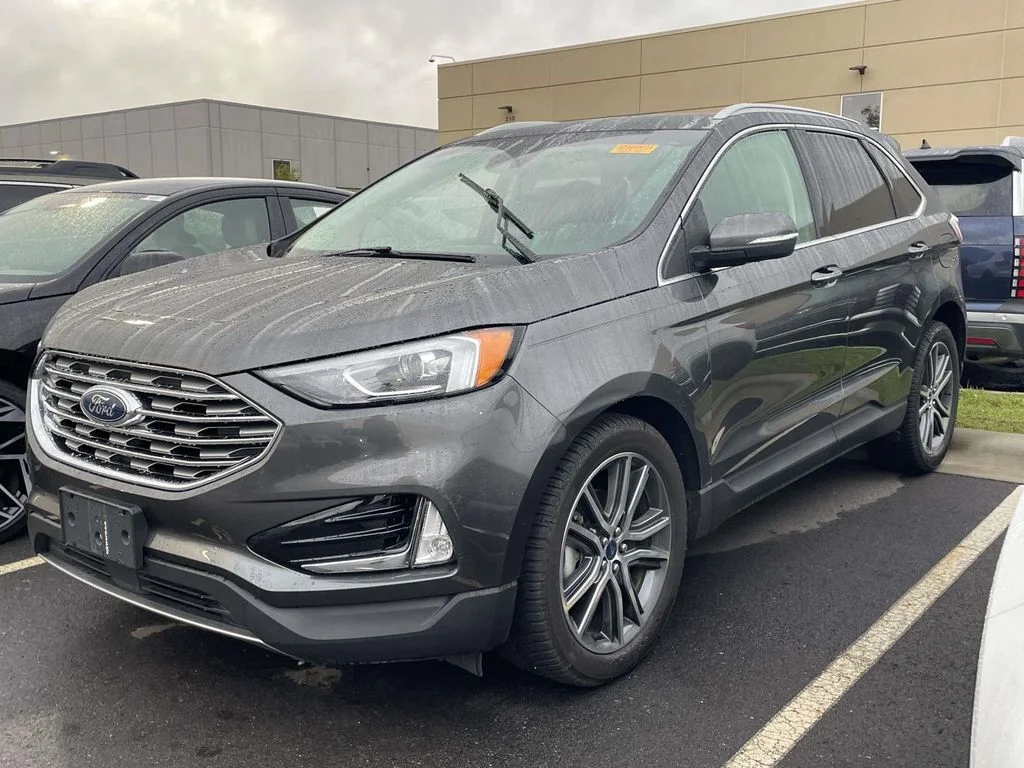 Used 2019 Magnetic Metallic Ford Titanium image 2