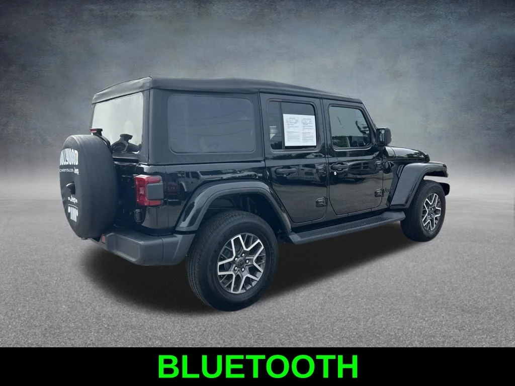 Certified Used 2025 Black Jeep Sahara image 5