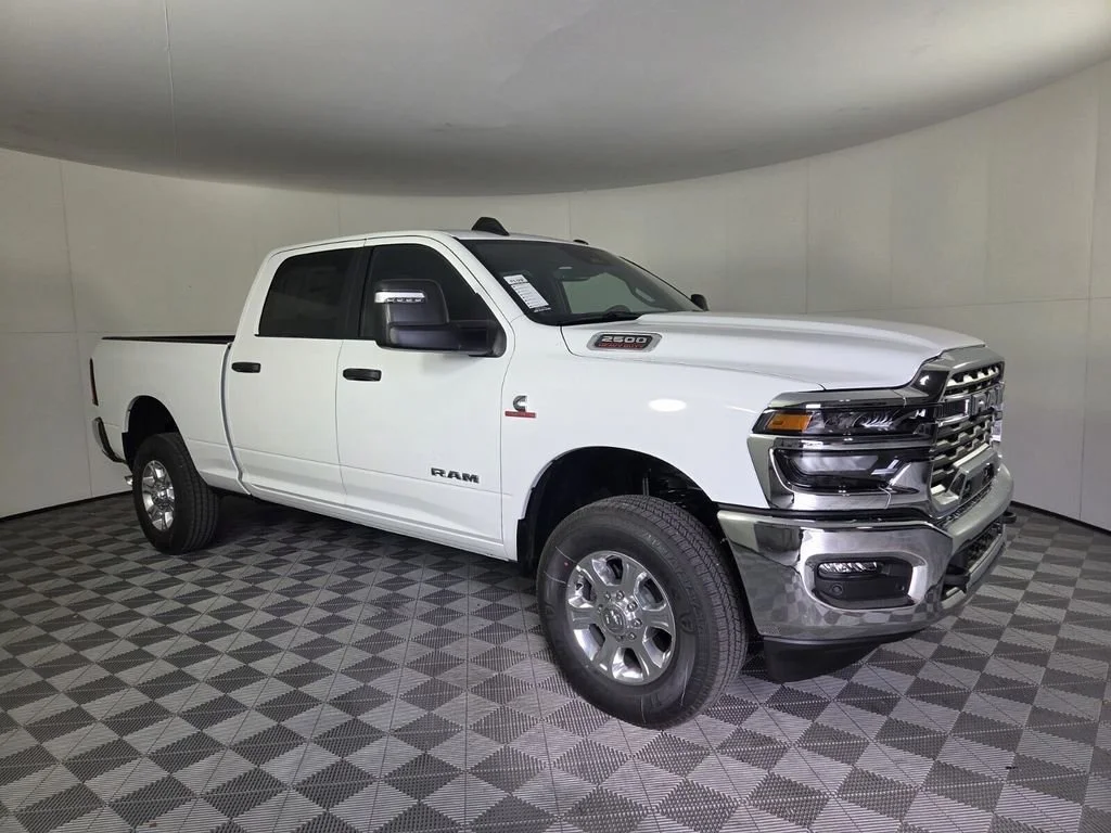 New 2026 Bright White Clearcoat RAM Big Horn image 2