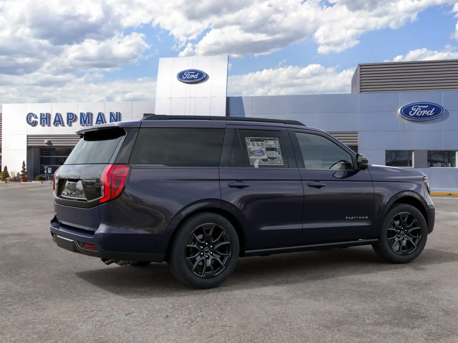 New 2027 Blue Ember Metallic Ford Platinum image 6