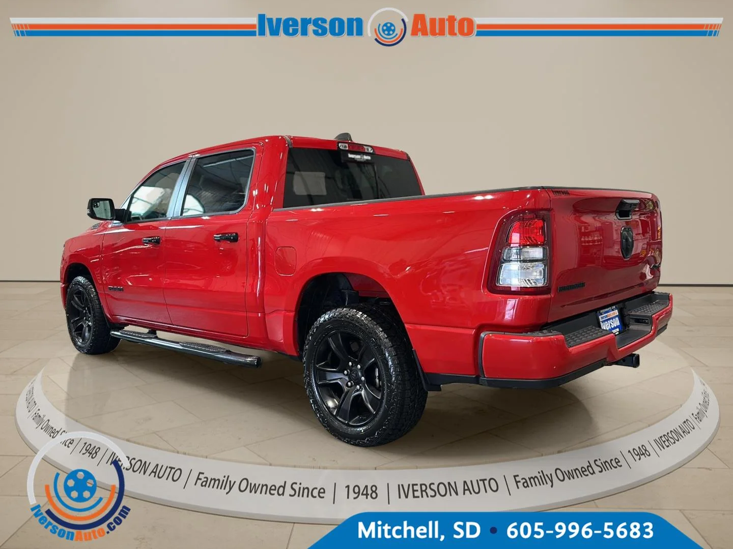 Used 2023 Flame Red Clearcoat Ram Big Horn image 5