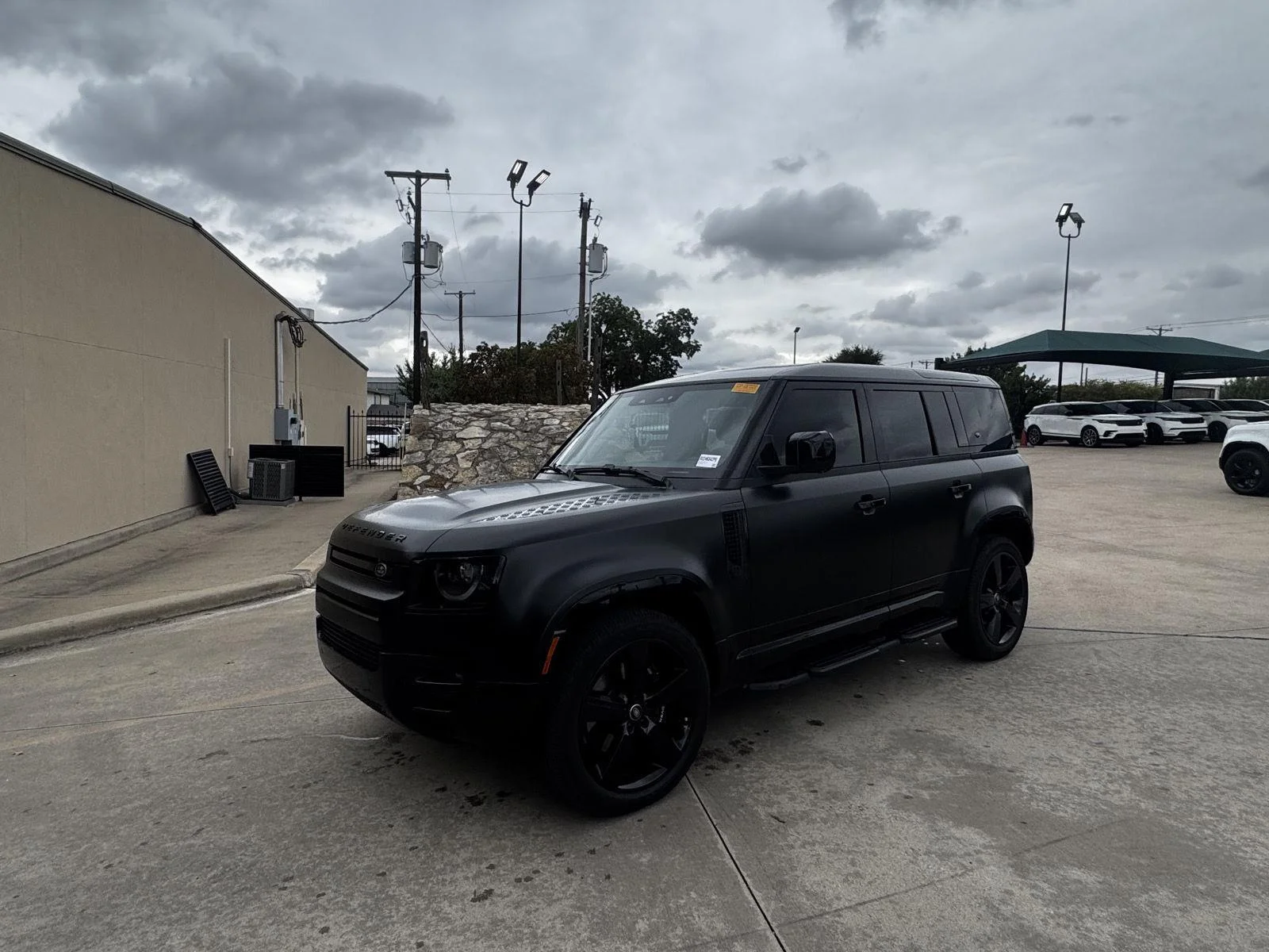 Certified Used 2024 Santorini Black Land Rover D110 V8 image 1