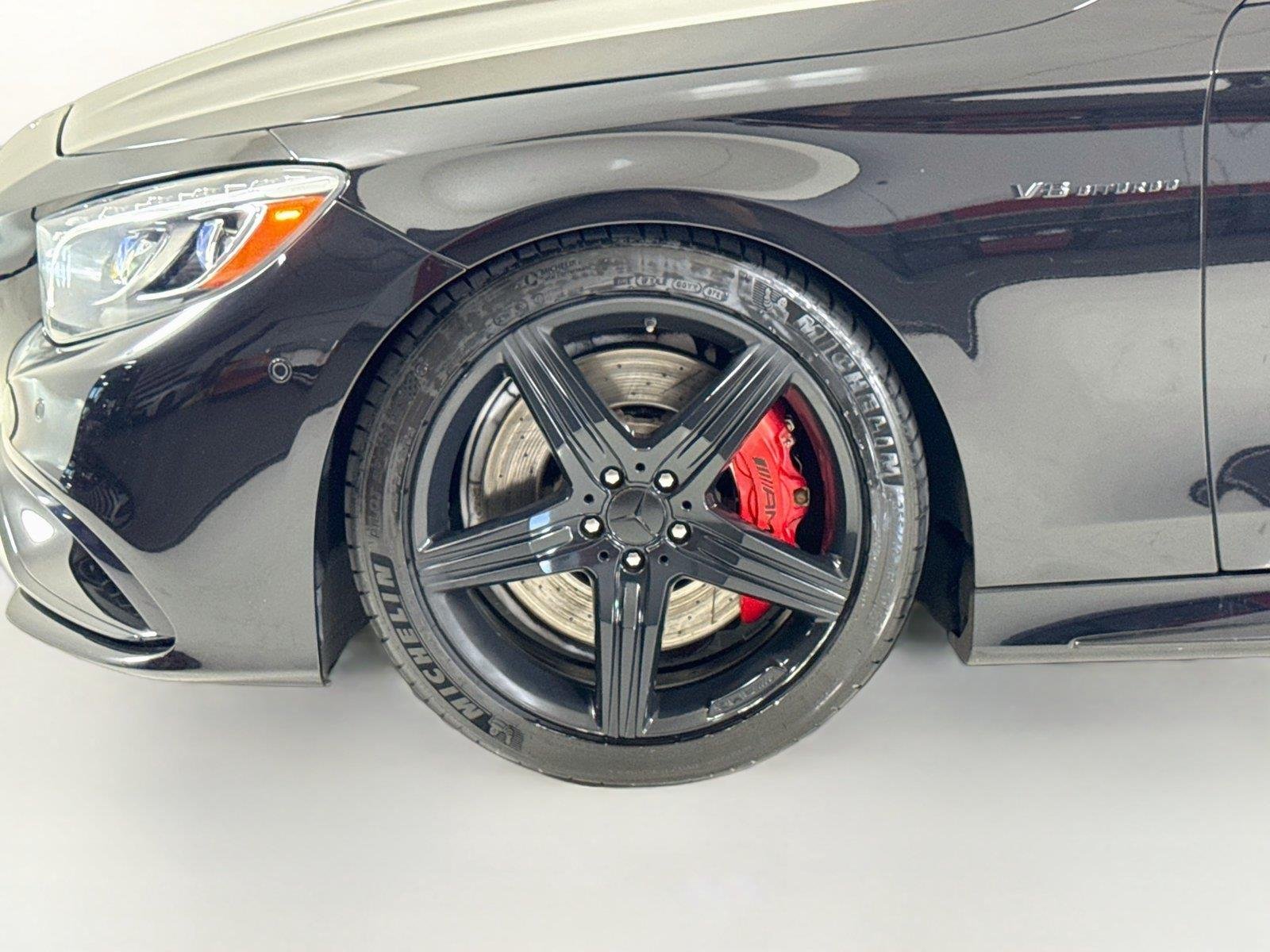 Used 2017 Obsidian Black Metallic Mercedes-Benz AMG® S 63 Conv | $187k MSRP | Designo Leather | Warmth & Comfort image 37
