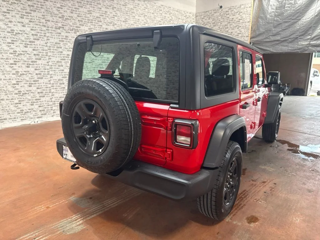 Used 2024 Firecracker Red Clearcoat Jeep Sport image 8