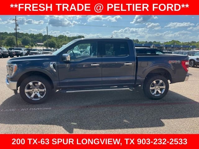 Used 2021 Blue Ford Lariat image 4