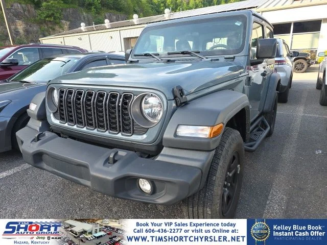 Used 2025 Gray Jeep Sport image 1