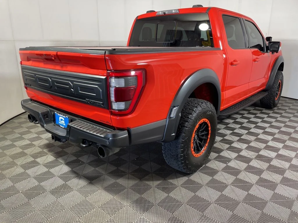Used 2023 Orange Ford Raptor image 8