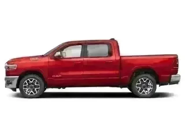 New 2026 Molten Red Pearl-Coat Exterior Paint RAM Laramie image 3
