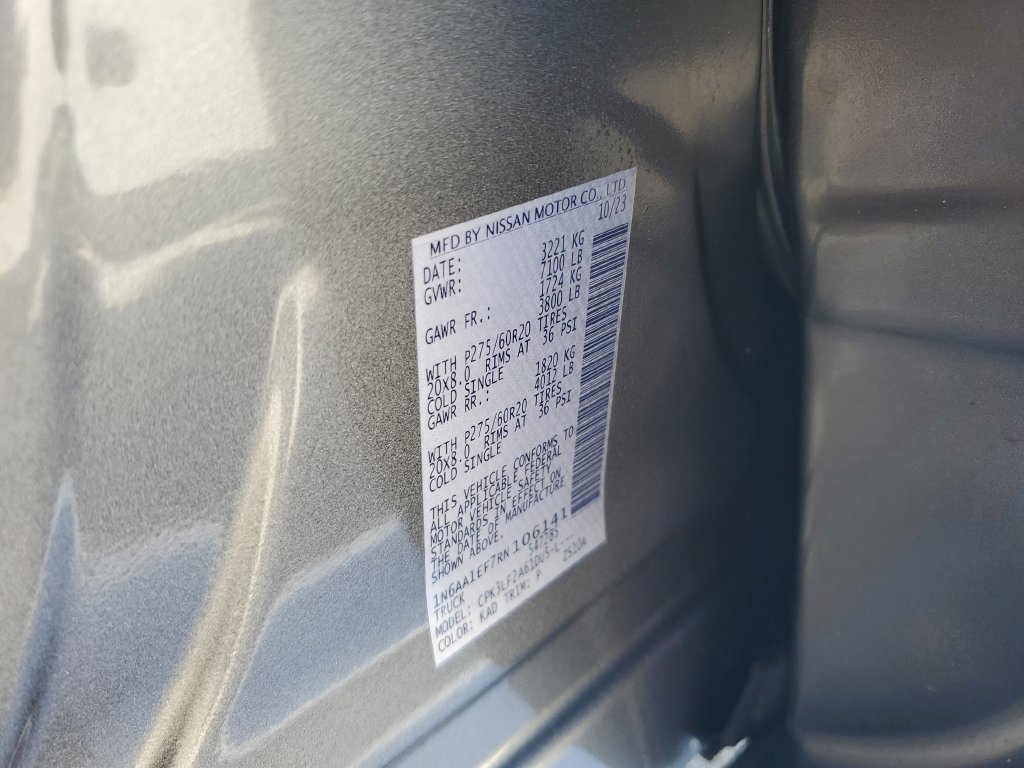 Used 2024 Gray Nissan Platinum Reserve image 25
