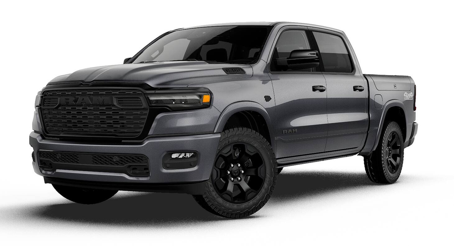New 2027 Granite Crystal Metallic Clear-Coat Exterior Paint RAM BIG HORN image 13