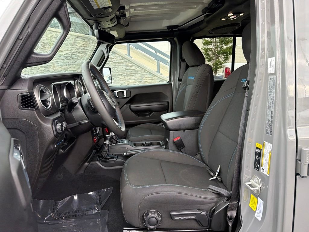 Used 2023 Gray Jeep Rubicon 4xe image 10