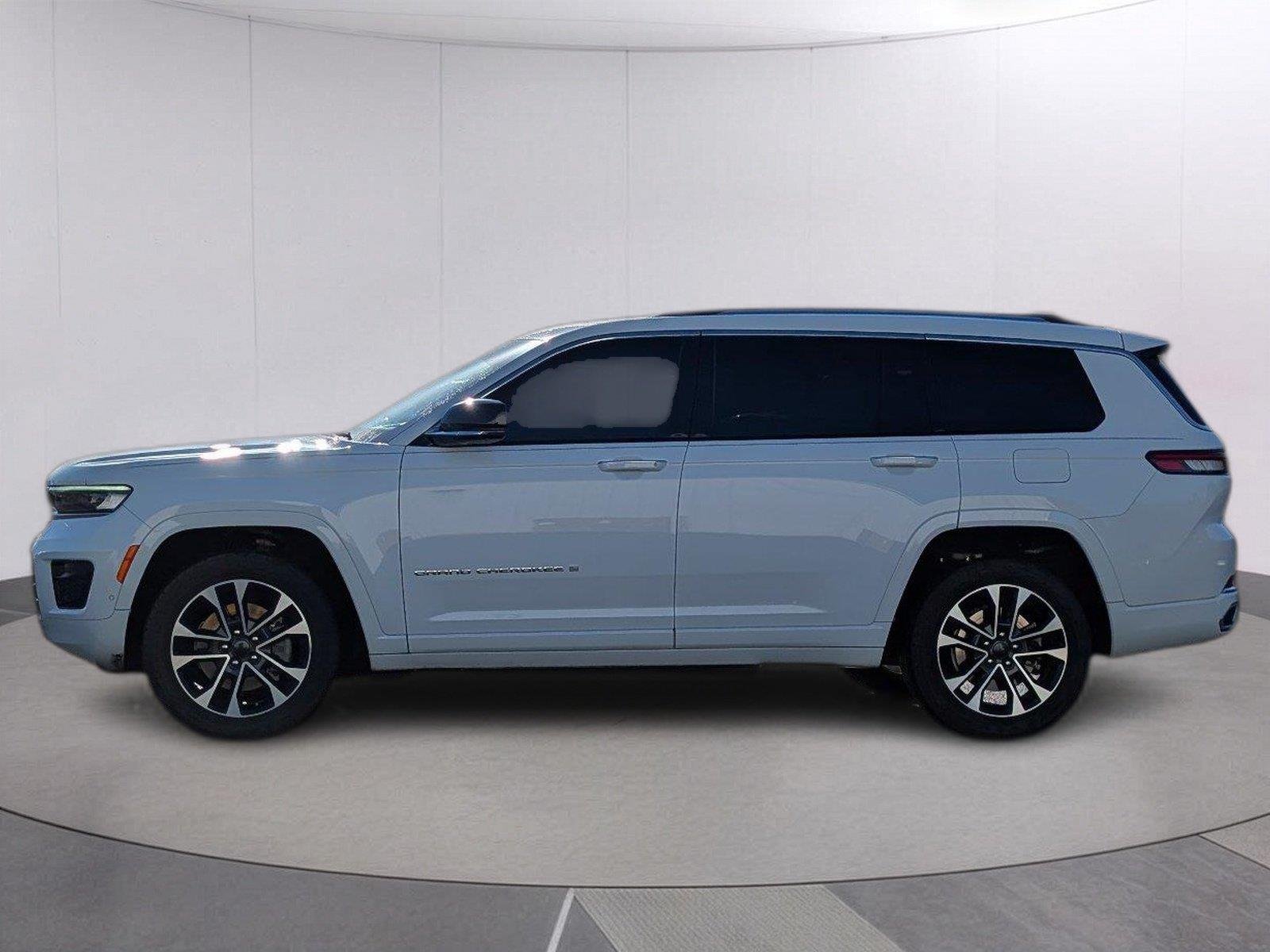 Used 2021 Bright White Clearcoat Jeep Overland image 2
