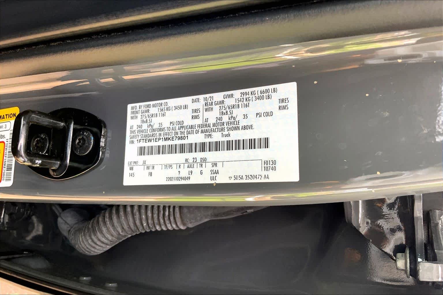 Certified Used 2021 Lead Foot Ford XLT image 34