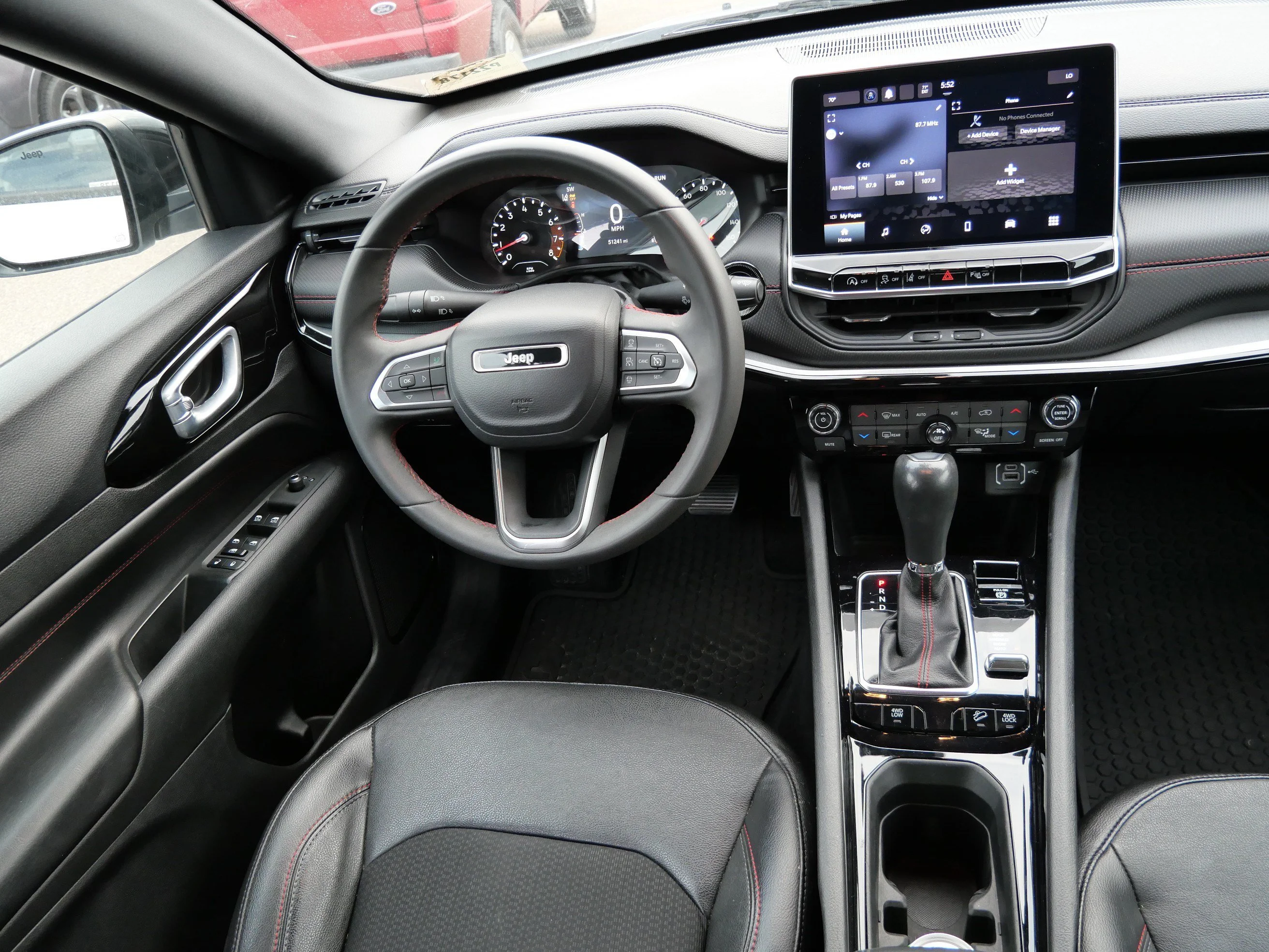 Used 2023 Bright White Clearcoat Jeep Trailhawk image 9