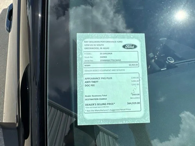 New 2026 Vapor Blue Metallic Ford Tremor image 33