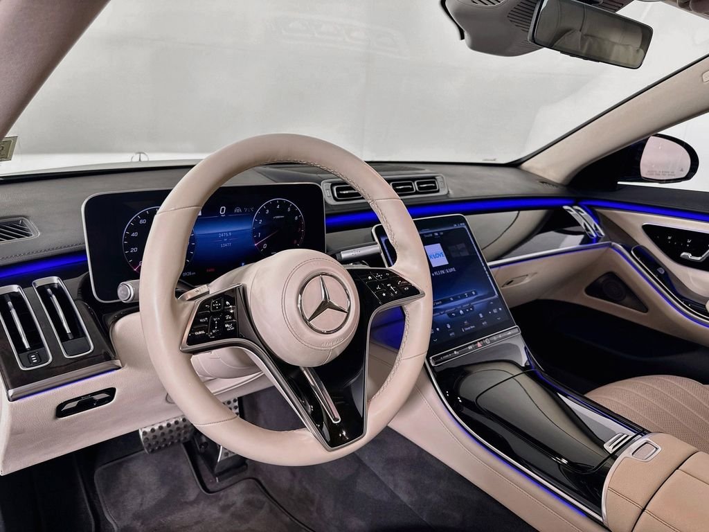 Certified Used 2023 Blue Mercedes-Benz S 500 image 7